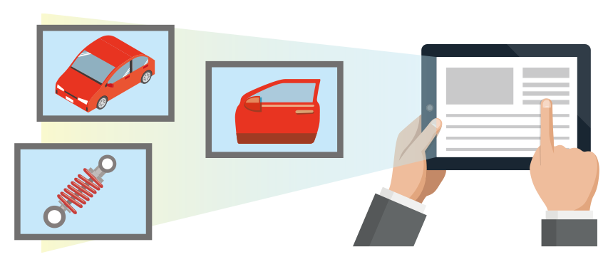 画像管理のイメージ画像